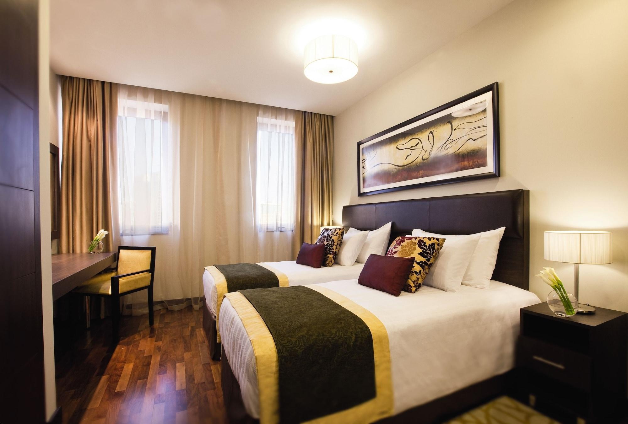 Moevenpick Hotel Apartments Al Mamzar Dubaj Exteriér fotografie Deluxe Room